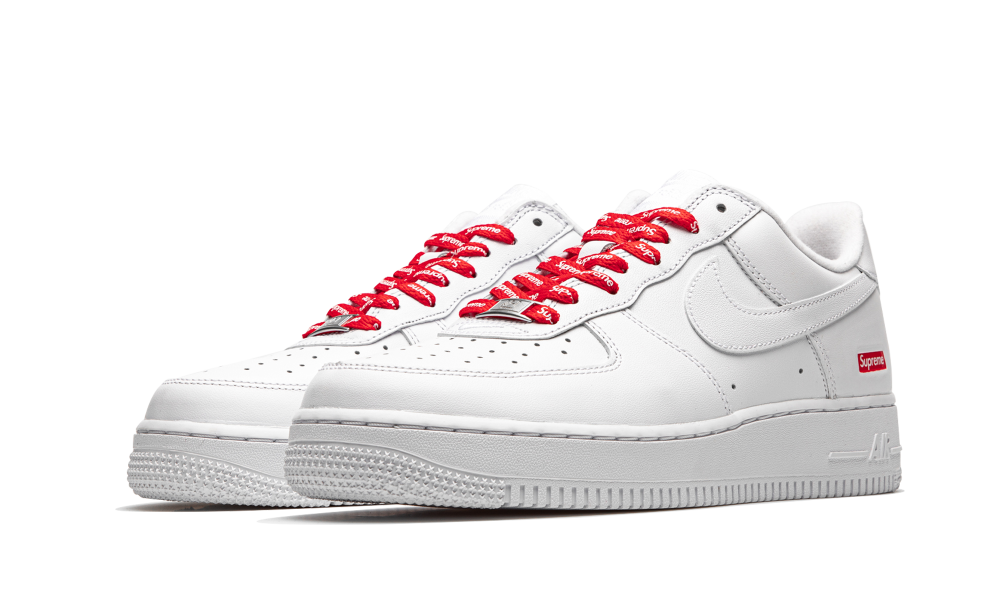 Nike Air Force 1 Low Supreme White – Sole Decree