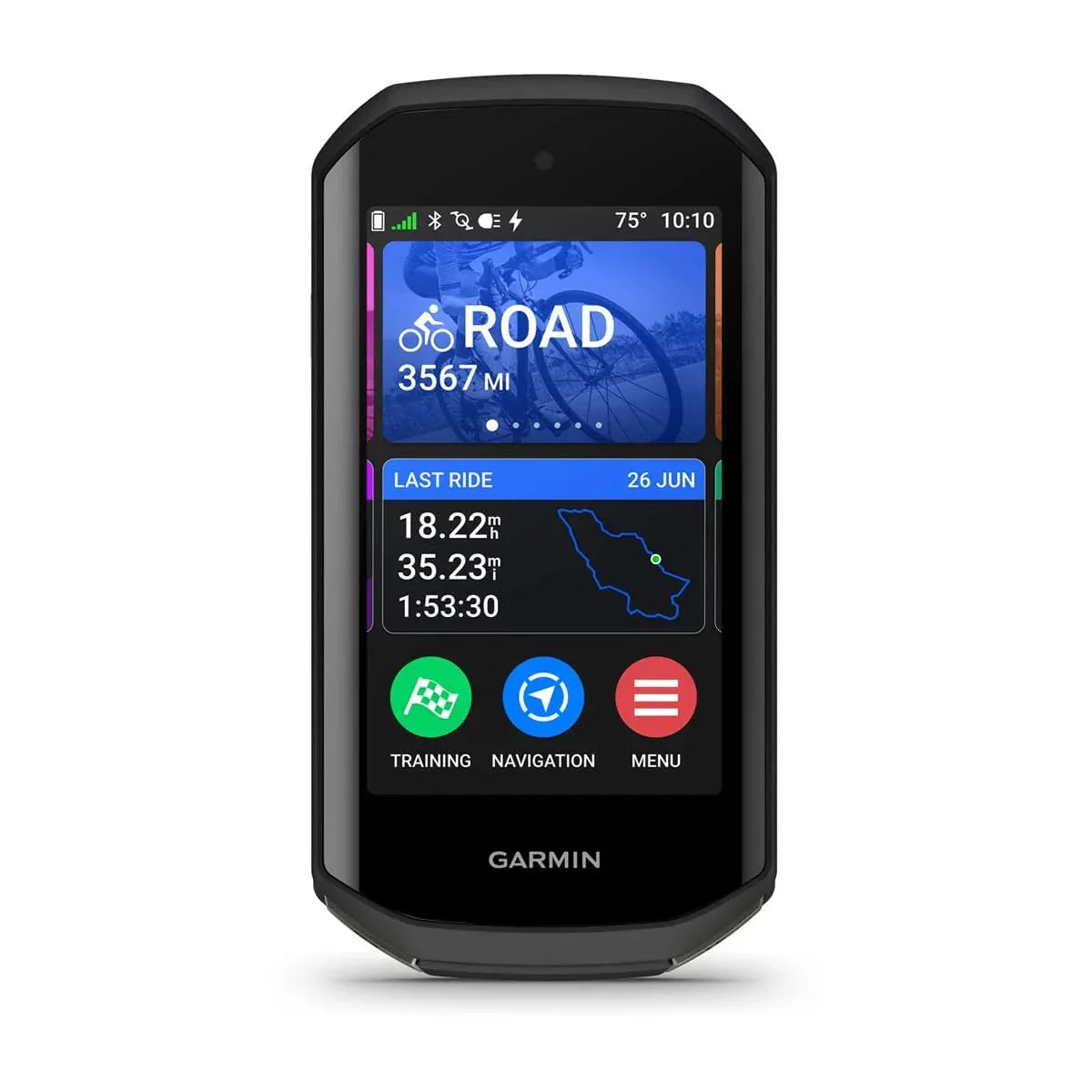 Garmin Edge 1050, Premium Bicycle Computer, Advanced Bicycle Training and Group Ride Features & Messaging, Built-in Speaker, Road Hazard Alerts Bike-Computer Bundle with Cleaning Kit + Accessories
