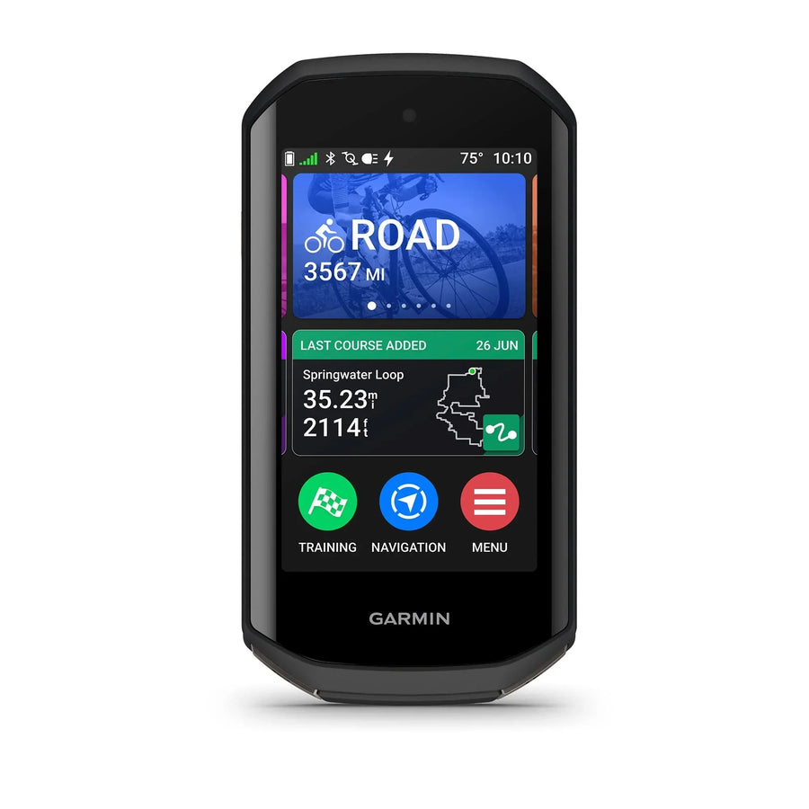 Garmin Edge® 1050, Premium Cycling Computer, Vivid Color Touchscreen Display, Built-in Speaker, Advanced Training and Group Ride Features, Road Hazard Alerts